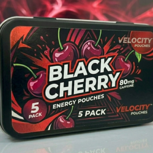 Black Cherry Energy Pouches – 5 Pack
