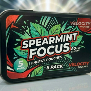 Spearmint Focus Pouches – 5 Pack